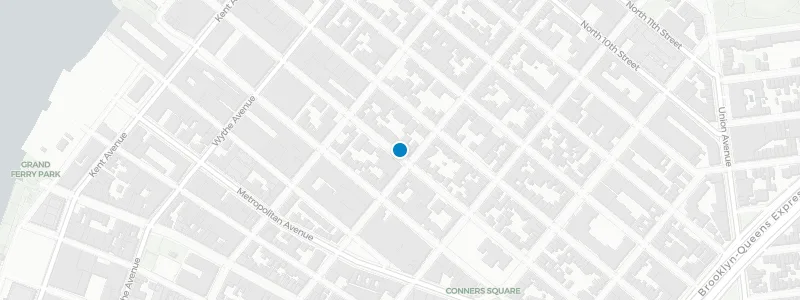 Map showing location of Juliette Williamsburg
