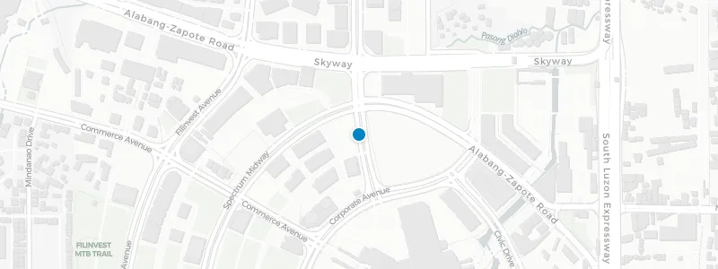 Map showing location of The Nest Dining in the Sky