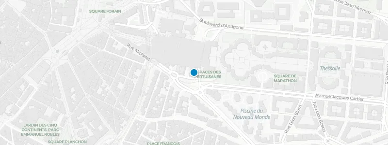 Map showing location of Le Vertigo Rooftop