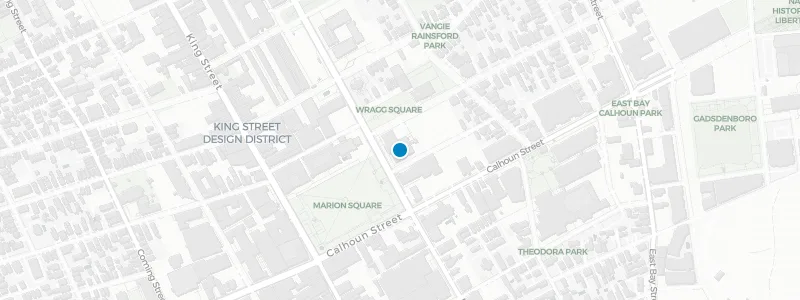Map showing location of Citrus Club