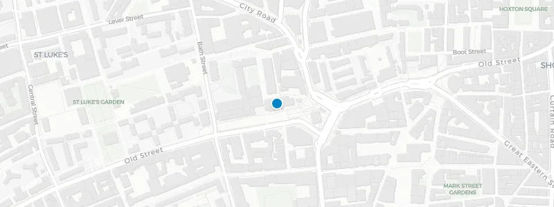 Map showing location of Los Mochis London City Rooftop Terrace