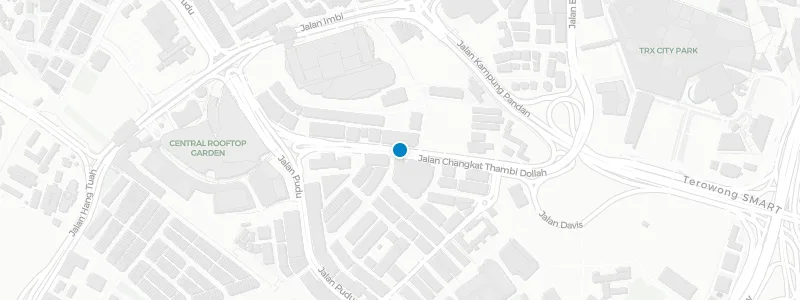 Map showing location of Mercure Kuala Lumpur Shaw Parade