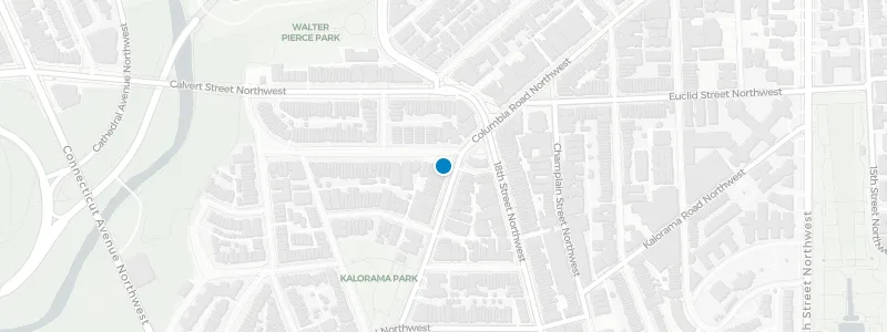 Map showing location of Perry's Restaurant