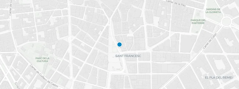 Map showing location of Ateneo Sky Bar Restaurant