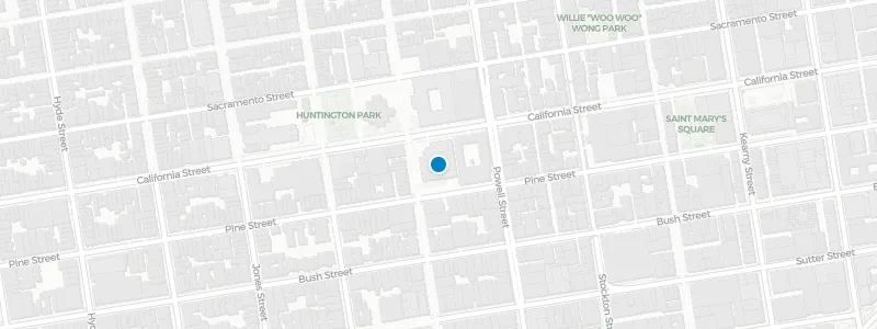 Map showing location of Top of the Mark