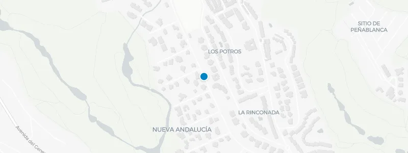 Map showing location of Nomad Marbella