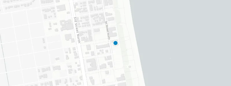 Map showing location of Casa Marina Hotel & Restaurant