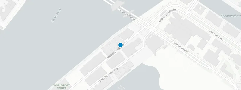 Map showing location of Gastrobar ELVY at nhow Rotterdam