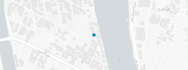 Map showing location of Zamalek Rooftop