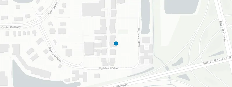 Map showing location of RH Rooftop Restaurant Jacksonville