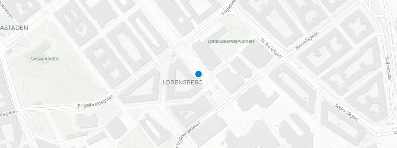 Map showing location of John Scotts Avenyn