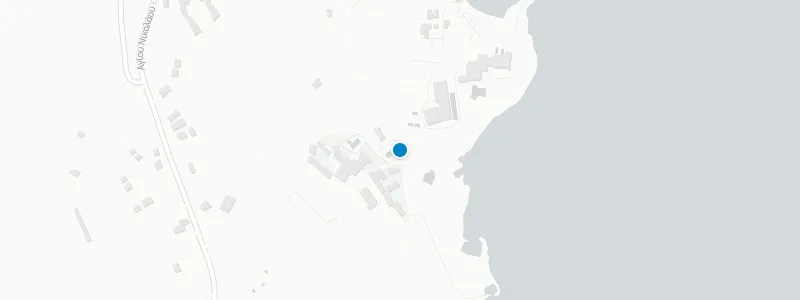Map showing location of Elounda mare hotel