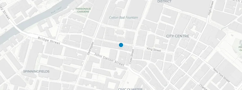 Map showing location of El Gato Negro