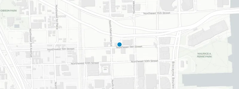 Map showing location of Giselle Miami