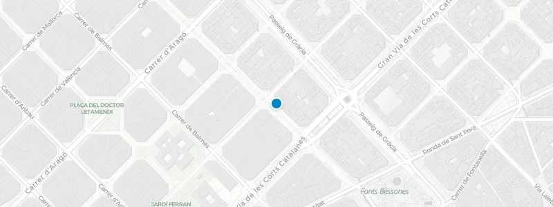 Map showing location of Eleven BCN