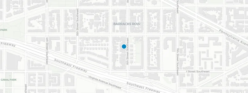 Map showing location of Rose's Luxury