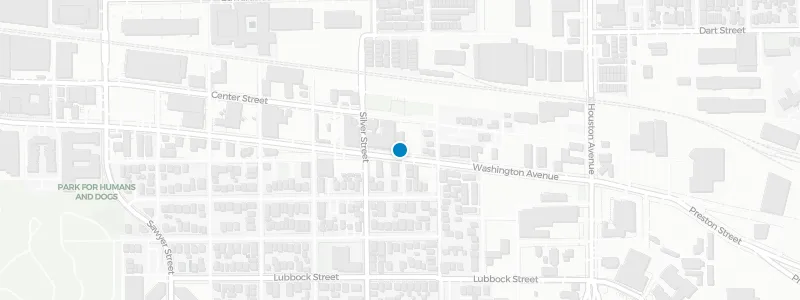 Map showing location of B&B Butchers & Restaurant, Houston