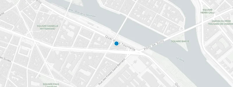 Map showing location of Le Toit de la Tour