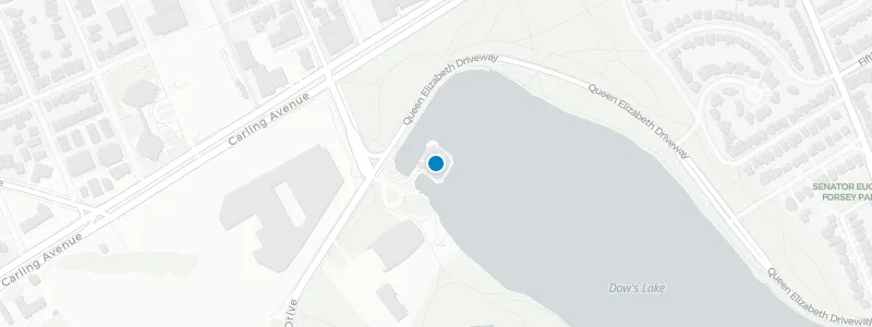 Map showing location of Umbrella Bar