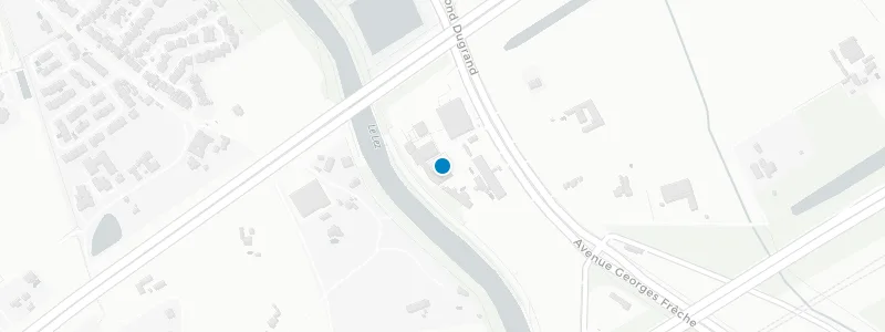 Map showing location of Rooftop du Lez