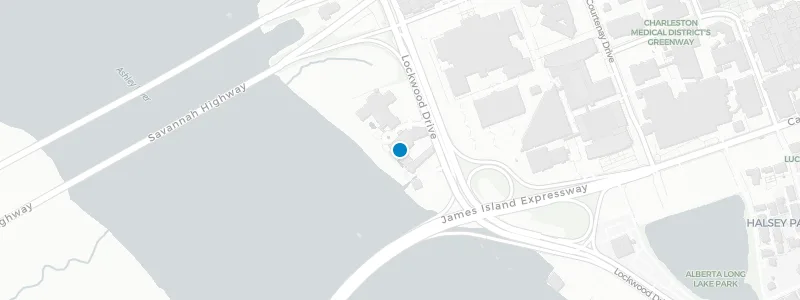 Map showing location of 45 Waterside