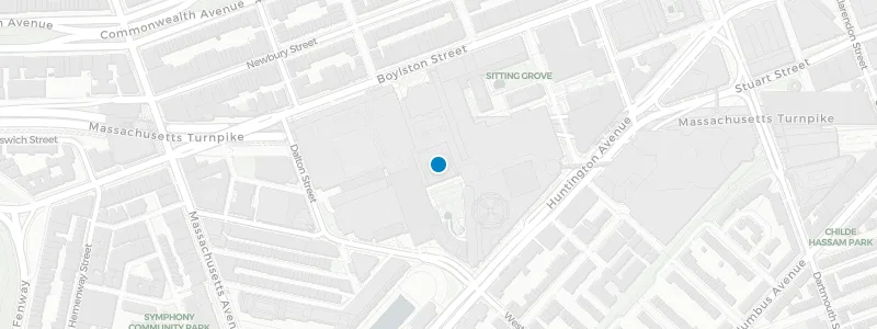 Map showing location of Stratus at View Boston