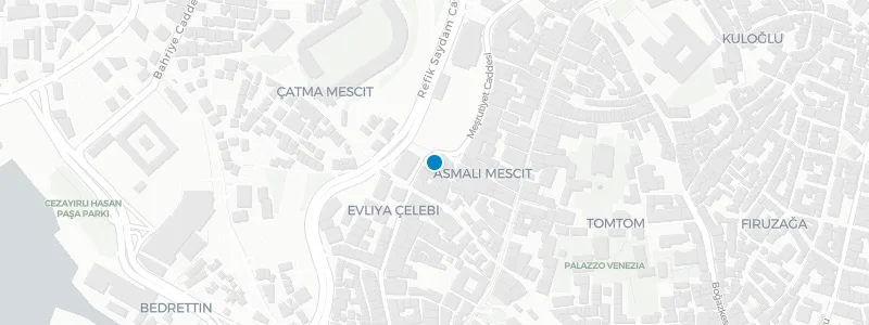 Map showing location of Mikla