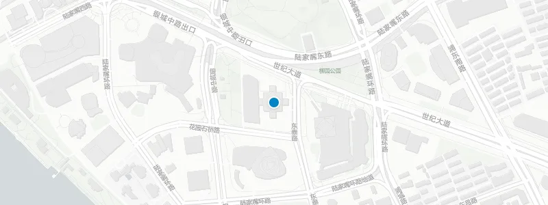 Map showing location of Grand Hyatt Shanghai