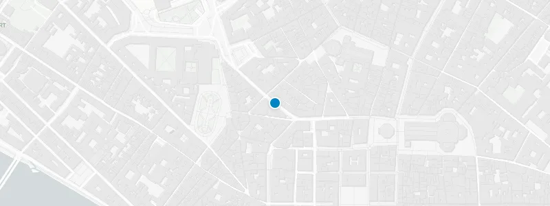 Map showing location of 701 Rooftop Bar