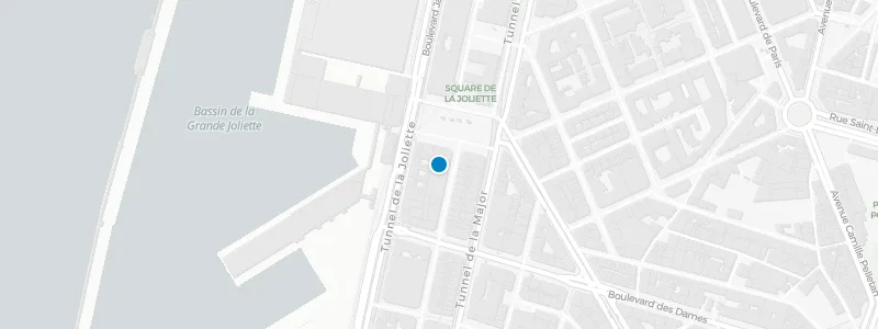 Map showing location of Regards Café