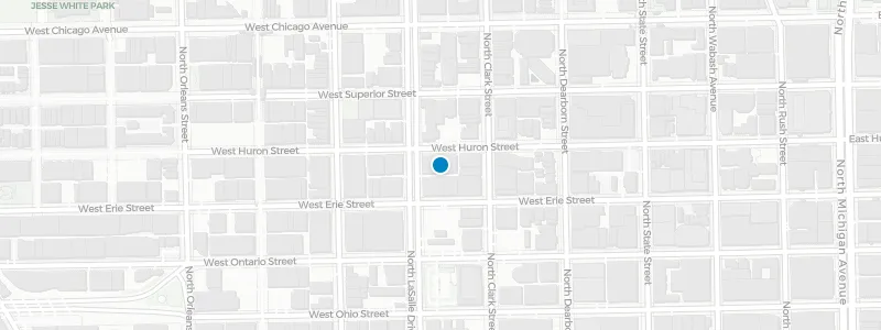 Map showing location of I|O Godfrey Rooftop Lounge
