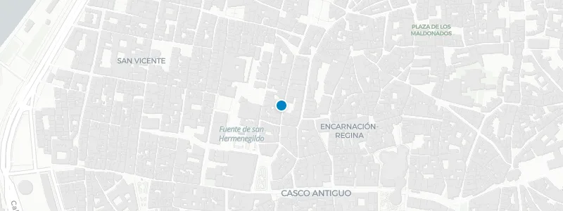 Map showing location of Roof at Casa Romana Hotel Boutique