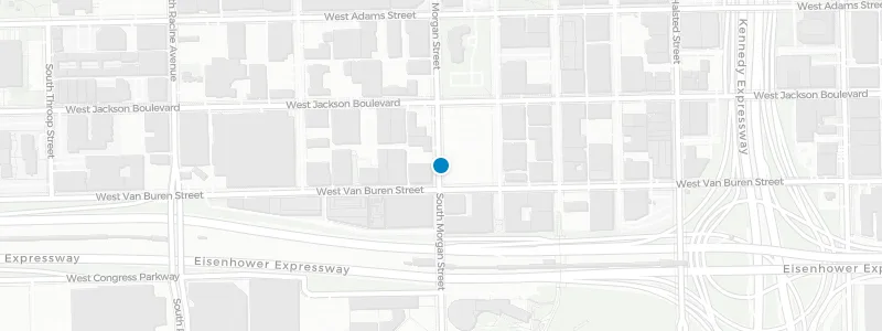 Map showing location of Rooftop at Nobu Hotel