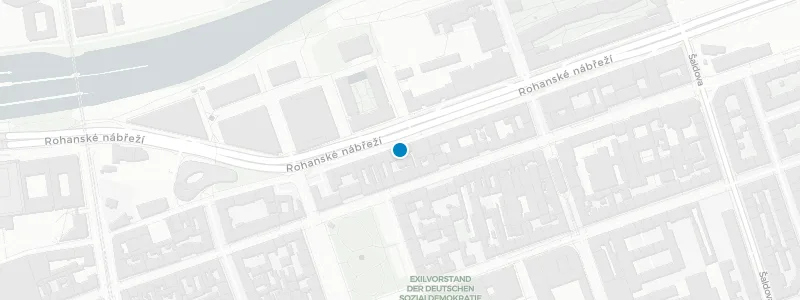 Map showing location of Cloud 9 Sky Bar & Lounge