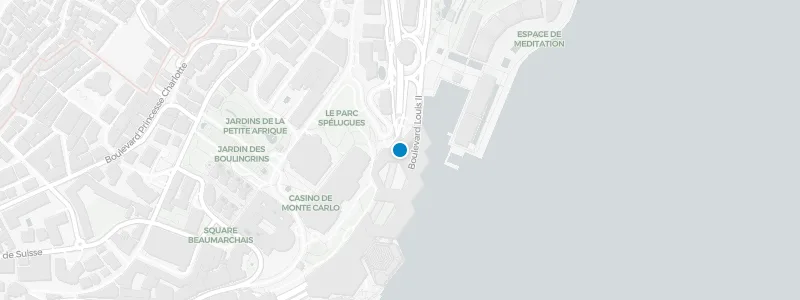 Map showing location of Amù Monte Carlo