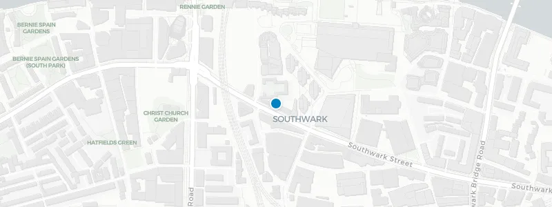 Map showing location of Frank's Cafe