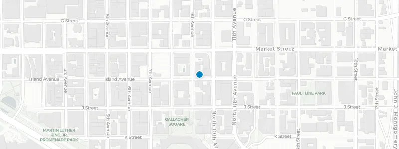 Map showing location of Borrego Kitchen & Cocktails