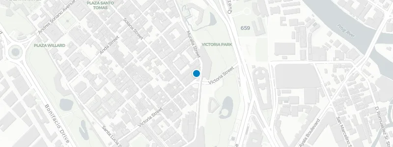 Map showing location of Sky Deck View Bar