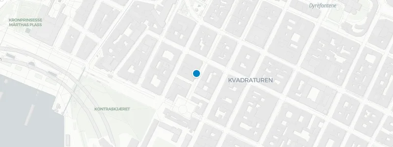 Map showing location of Takterrassen på Sentralen