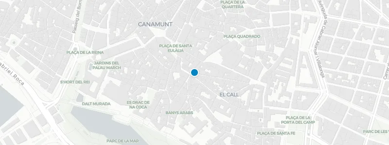 Map showing location of Terracotta at Hotel Antigua Palma