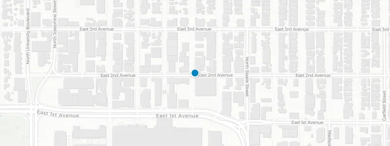 Map showing location of Kisbee on the Roof