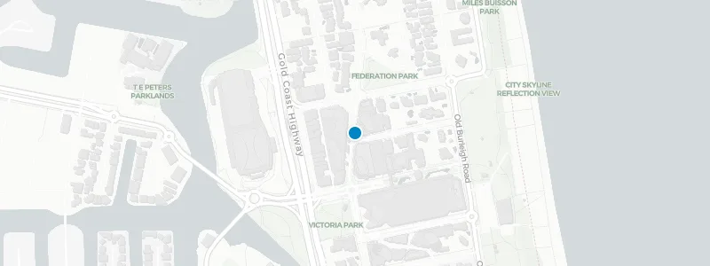 Map showing location of Nineteen at The Star