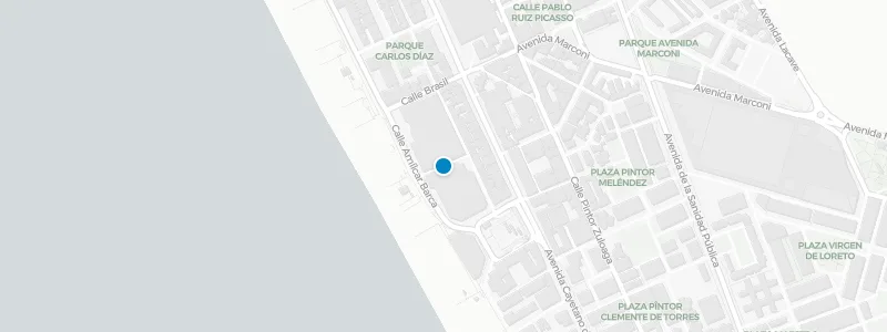Map showing location of Atarde Visual Bar Rooftop
