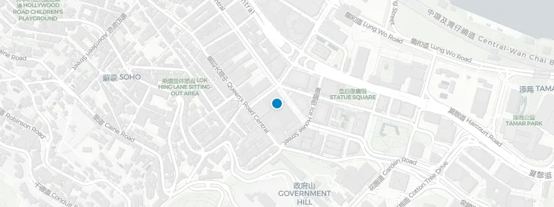 Map showing location of Cardinal Point
