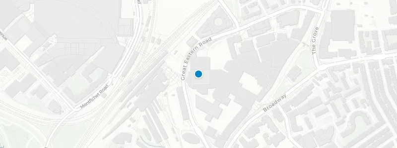 Map showing location of Roof East