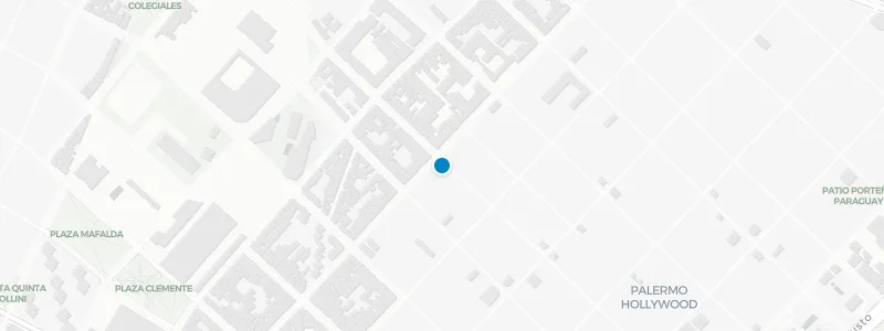 Map showing location of The Rooftop at Selina Palermo