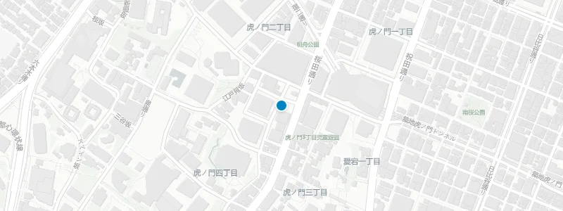 Map showing location of Rooftop Bar at Andaz Tokyo
