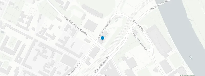 Map showing location of Kuppelrestaurant in der Yenidze