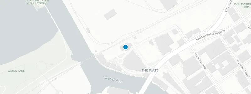 Map showing location of Landshark Rooftop Bar at Margaritaville