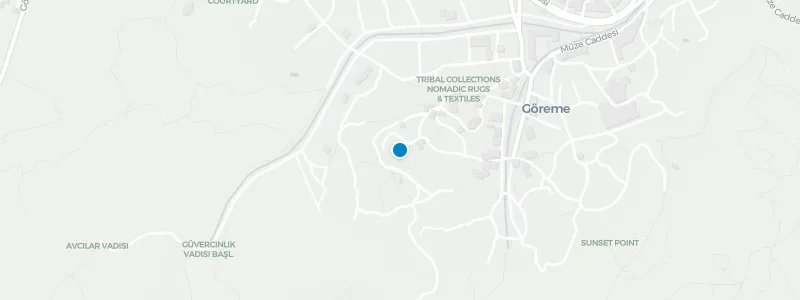 Map showing location of Mithra Terrace at Mithra Cave Hotel